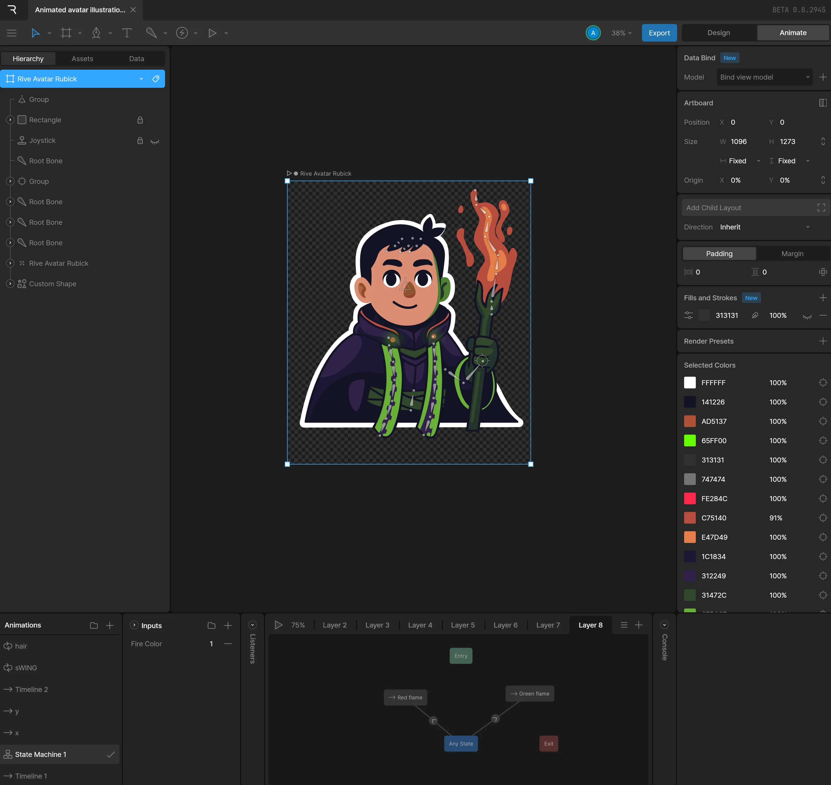 Rive UI